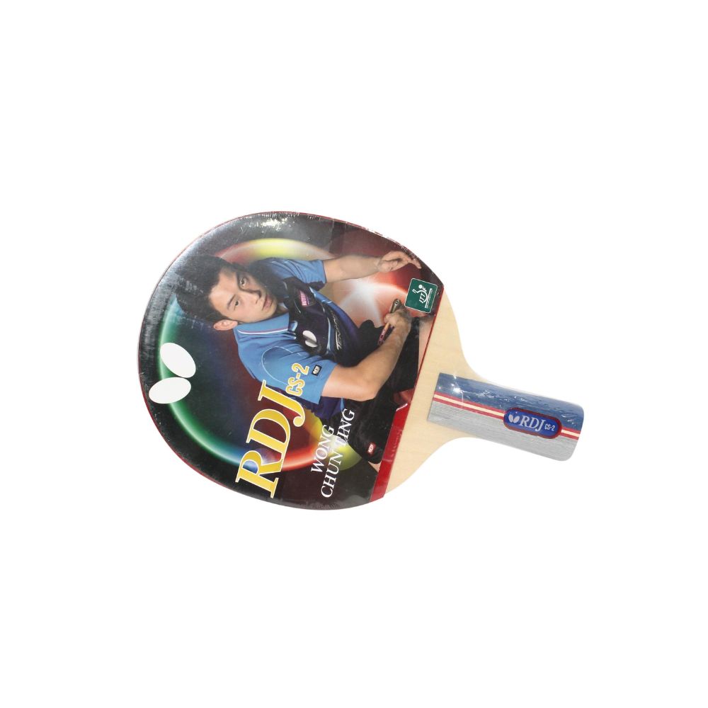 RDJ Cs2 Butterfly Multicolored Table Tennis Penhold Racket