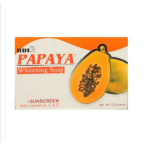 RDL Papaya Soap Wtih Vitamin A C & E - 135g