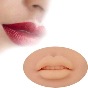 Realistic 3D Silicone Lip Practice Skin