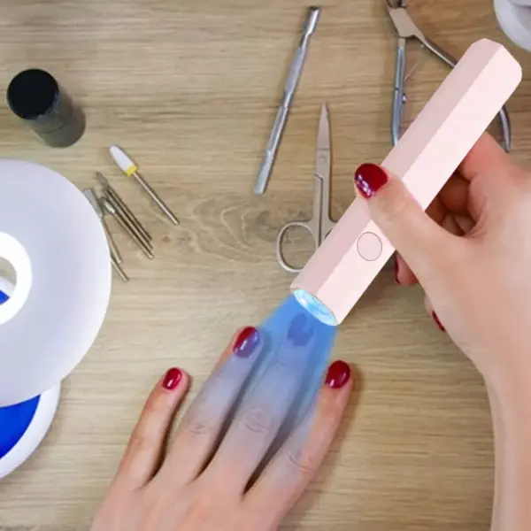 Rechargable Fast Drying Gel Nail Drying UV Lamp Pen Style Led Lamp Mini Professional Material Nail Technician Dryer For Manicure Nail Art - Image 5