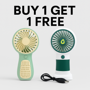 Rechargeable 3 Mode Portable Mini Fan USB Lithium Battery