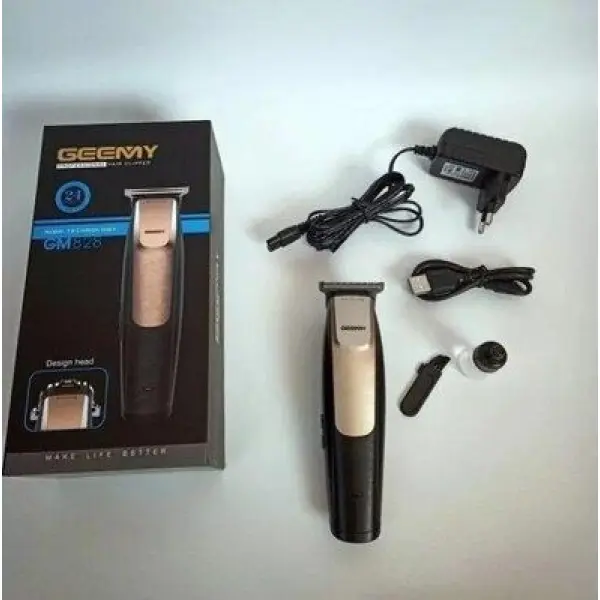 Rechargeable Hair Trimmer Geemy GM - 828 USB – Professional Cordless Clipper - Image 3