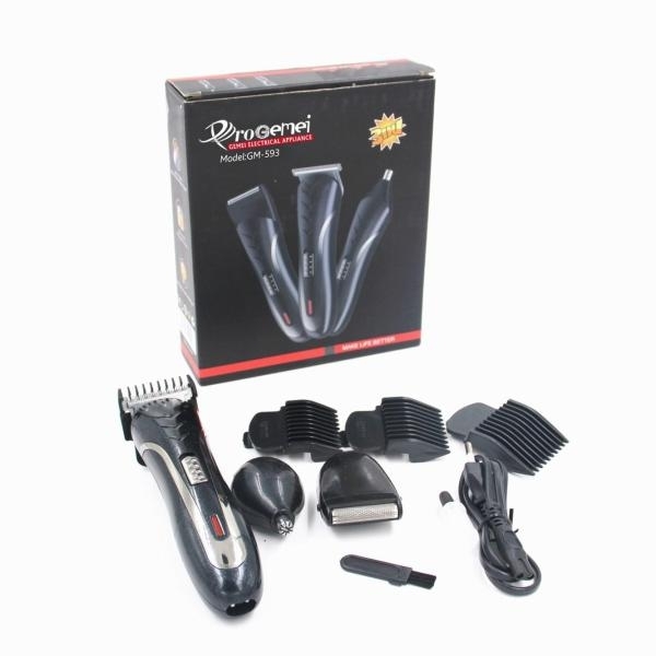 Rechargeable Hair Trimmer GEEMY GM593 Rechargeable Hair Clipper 3 In 1 Trimmer Beard Shaver Nose Trimmer - Image 2