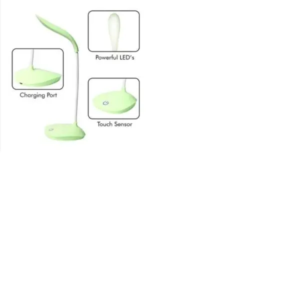 Rechargeable led Desk Study Table Night Lamp Touch Control On Off - Image 4
