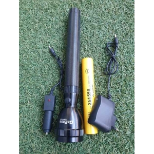 Rechargeable LED Torch/ Flash Light with 8800 mAh Battery By Mitrata