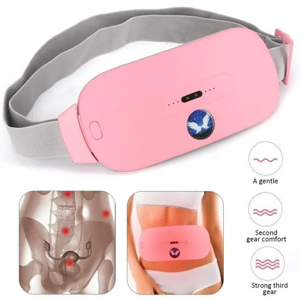 Rechargeable Period Cramp Relieve Massager 2.0 Mensural Heating Belt - Image 2