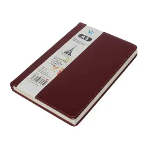 Red A5 Post Card 144 Sheets Notebook