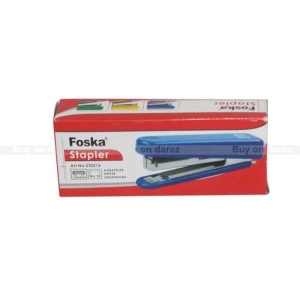Red Foska 10 Sheets Stapler