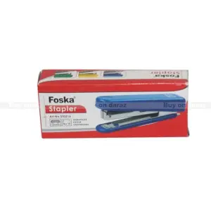 Red Foska 10 Sheets Stapler