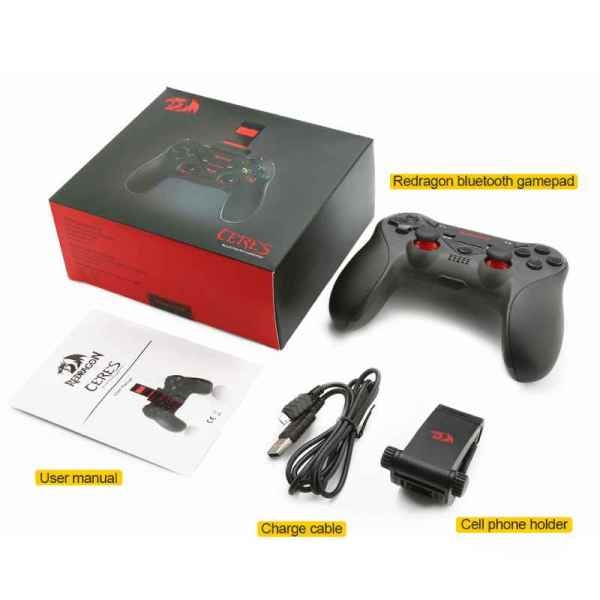 Redragon G812 CERES Wireless Gamepad Bluetooth Gaming Controller Joystick for PC android phone TV box Switch Play Station 4 PS4 ISO - Image 3