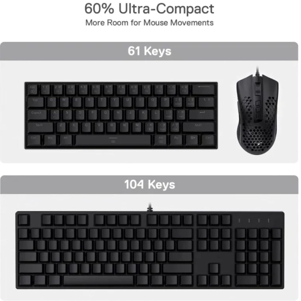 Redragon K630 Dragonborn Wired RGB Gaming Keyboard - Image 3