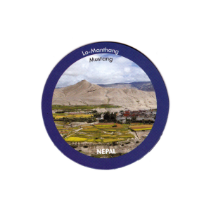 Refrigerator Magnet (Lo-Manthang Mustang FM167)