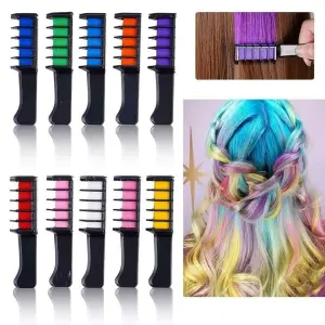 REMOVABLE FASHION HAIR CHALK COMB FOR INSTANT HAIR FLAIR NORMAL AND MATTE COLOURS (MATTE)