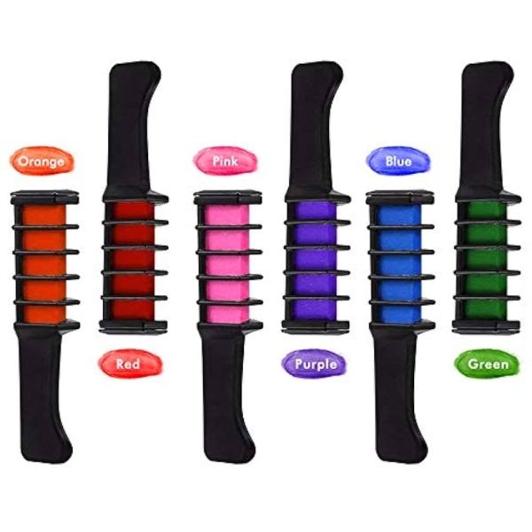 REMOVABLE FASHION HAIR CHALK COMB FOR INSTANT HAIR FLAIR NORMAL AND MATTE COLOURS (MATTE) - Image 3