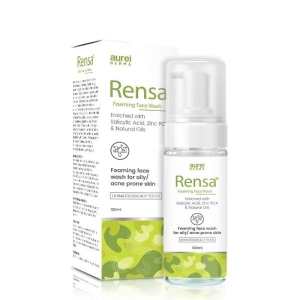 Rensa Foaming Face Wash For Oily/Acne prone Skin With Salicylic Acid