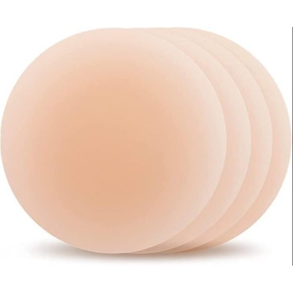 Reusable Self-Adhesive Silicone Nipple Covers – Invisible, Comfortable, Free Size Breast Pasties for Women - Image 2