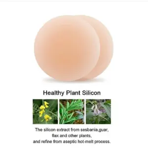 Reusable Self-Adhesive Silicone Nipple Covers – Invisible, Comfortable, Free Size Breast Pasties for Women