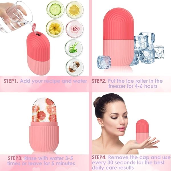 Reusable Silicon Ice Roller Massager - Image 2