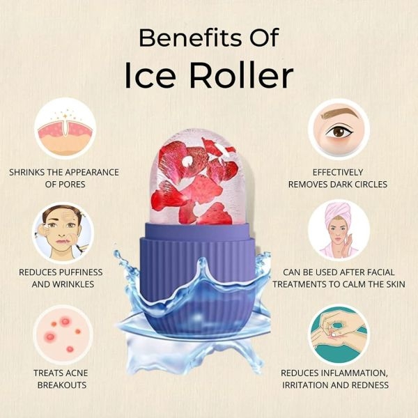 Reusable Silicon Ice Roller Massager - Image 5