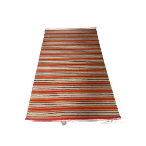 RH39 Multy Color 92 Cm x 160 Cm (3.01 Ft x 5.25 Ft) 60 Knots Handknotted Nepali Carpet