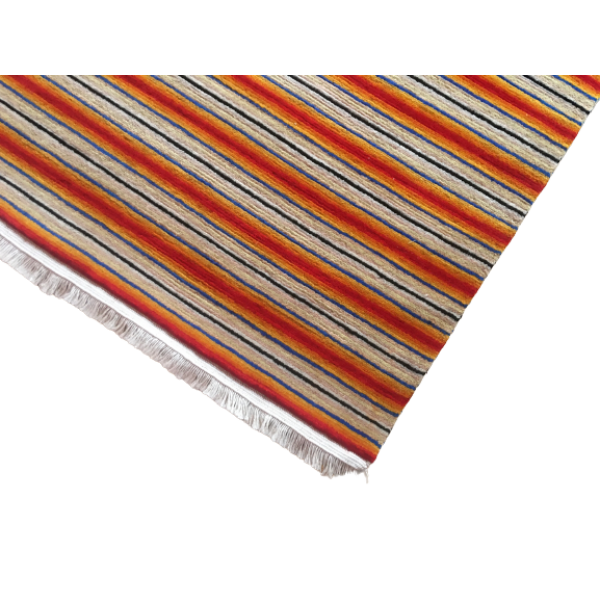 RH39 Multy Color 92 Cm x 160 Cm (3.01 Ft x 5.25 Ft) 60 Knots Handknotted Nepali Carpet - Image 5