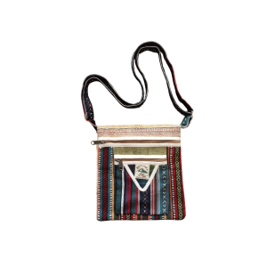 RHB 55 Handmade Hemp & Cotton Side Bag For Unisex
