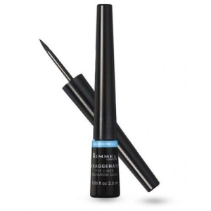 Rimmel London Exaggerate Black Liquid Eye Liner, Packaging Size: 2.5mL