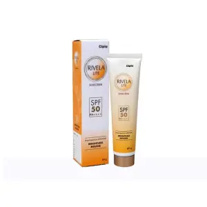 Rivela lite sunscreen spf 50 pa++++ | Broad spectrum Uva+Uvb | Weightless mousse |