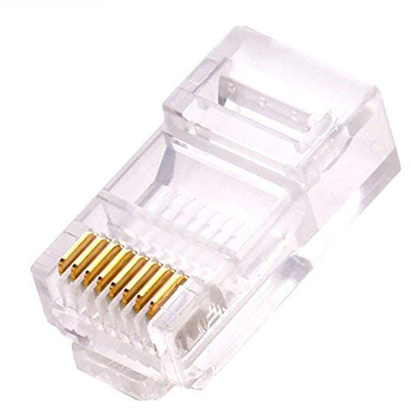 Rj-45 Clip Jack for Networking and CCTV Connection (10 Pcs) - Image 2