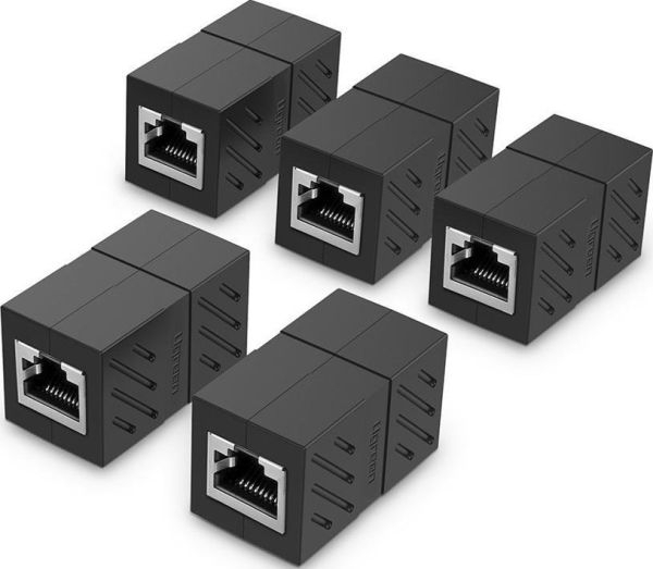 RJ45 Connector Cat7/6/5e Ethernet Adapter 8P8C Network Extender Extension Cable for Ethernet Female to Female Adapter(10p) - Image 5