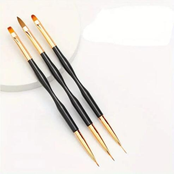 Rose Gold Metallic Nail Art Pen Set - Image 4
