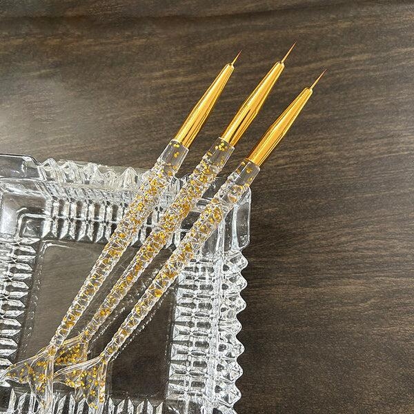 Rose Gold Metallic Nail Art Pen Set - Image 9