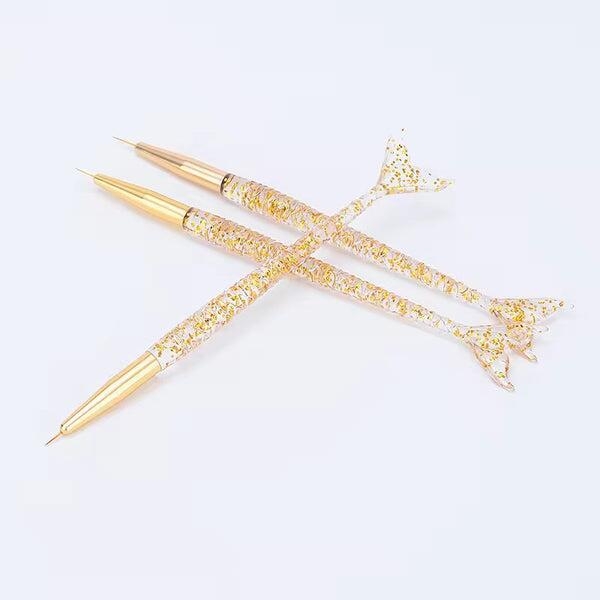 Rose Gold Metallic Nail Art Pen Set - Image 10