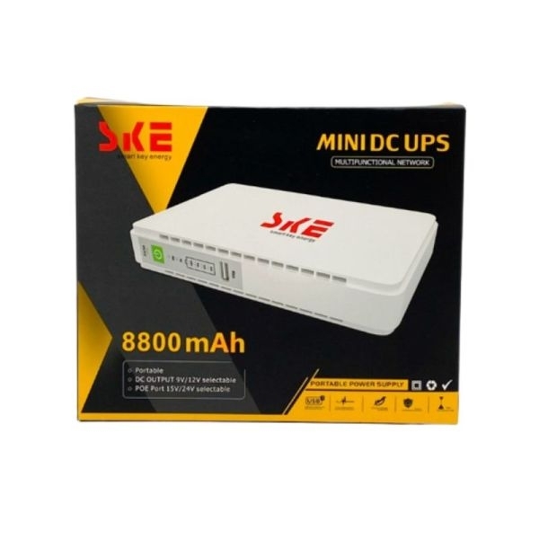 Router Backup l Mini Portable Modem Router Power Supply Units Dc Wifi Backup - 8800mAh & 10400mAh - Image 3