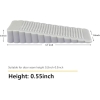 Rubber Door Stopper Wedge Sturdy Door Stop Stackable Anti Slip Heavy Duty Silicone Doorstop for Floor Patio