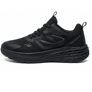 Run Shoes Men's Black Sneaker (7181)