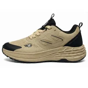 Run Shoes Men's Cream Sneaker (7181)