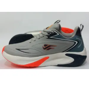Run Shoes Sports Shoes Light Grey (7185)