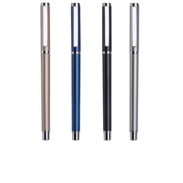 S82 Metal Body Gel Pen /Carbon Sign Pen 0.5MM Business Office Signature Pen - Image 2
