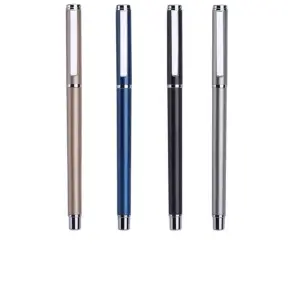 S82 Metal Body Gel Pen /Carbon Sign Pen 0.5MM Business Office Signature Pen