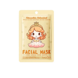 Sadoer Astaxanthin Anti-oxidant Facial Sheet Mask Pack Of 3