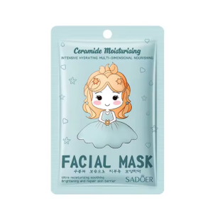 Sadoer Ceramide Moisturizing Facial Sheet Mask Pack Of 2