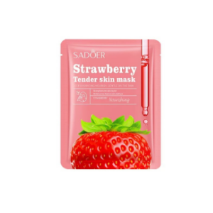 SADOER Strawberry Tender Facial Sheet Mask Pack Of 3