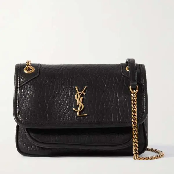 Saint Laurent Niki Mini Leather Shoulder Bag - Image 5