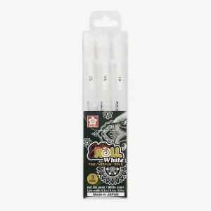 Sakura Gelly Roll White Pen (Set Of 3)