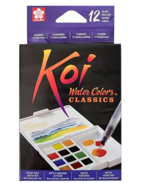 SAKURA KOI Water Colors – 5ml Tube | 12 Color Set for Smooth & Vibrant Painting - Image 3