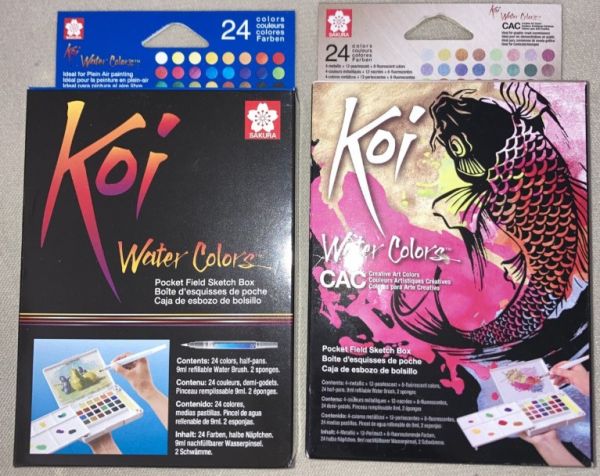 Sakura KOI Water Colors – 5ml Tube | for Artists & Students set of 24 Colors - Image 2