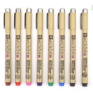 Sakura Pigma Micron Color Pen Set (Multi 8 Colors)