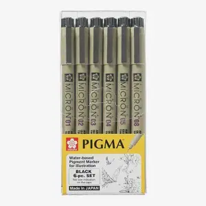Sakura Pigma Micron Pen Set