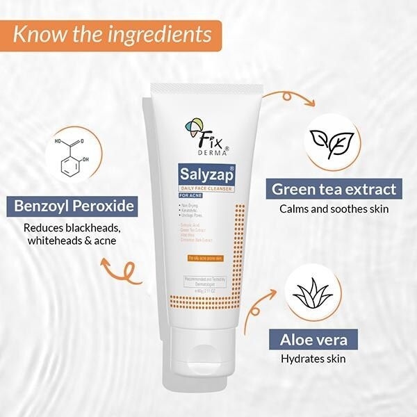Salyzap Face Cleanser 60 GM - Image 2